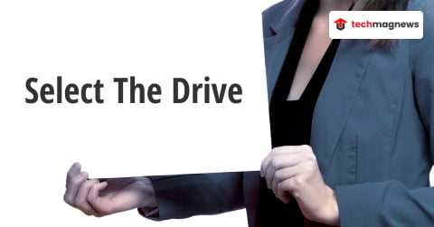 Select The Drive