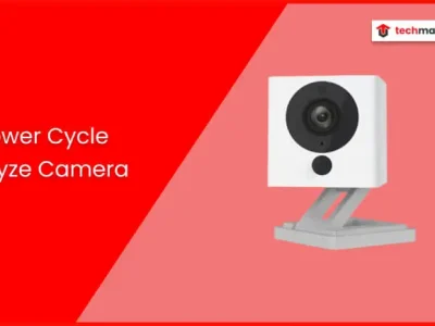 How To Power Cycle Wyze Camera